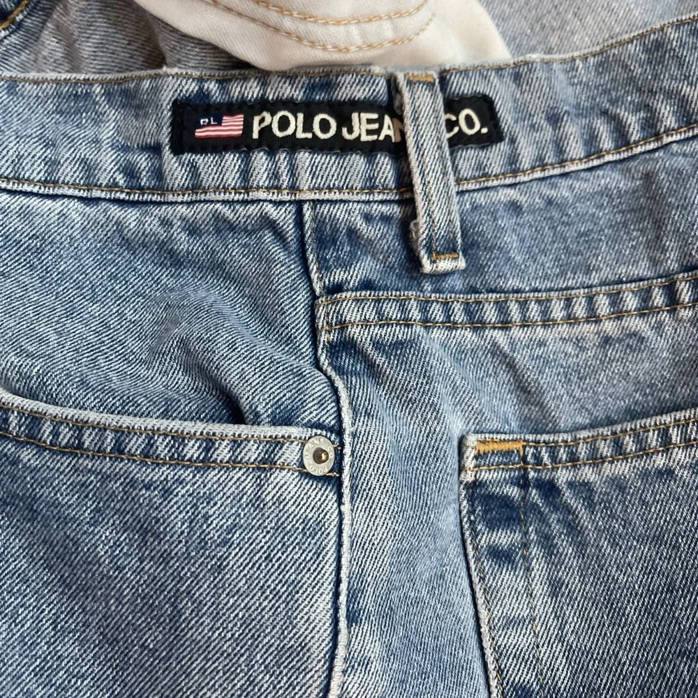 Vintage Ralph Lauren Polo Jeans Co. Men's 34x28 Blue Loose Fit